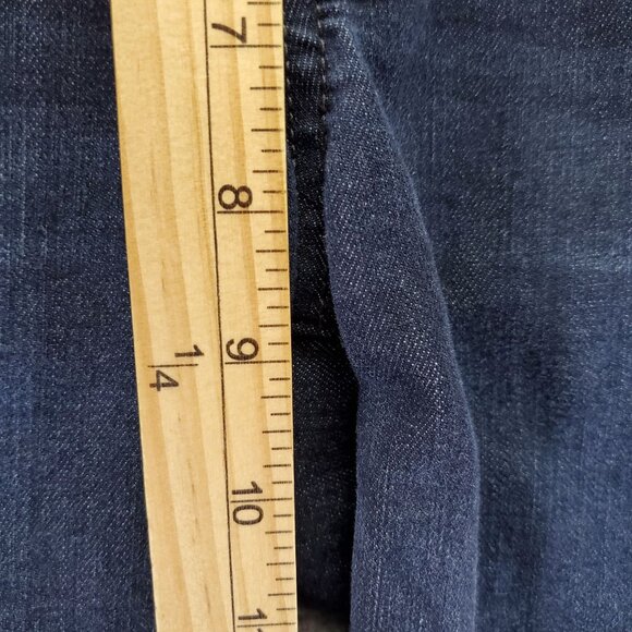 Democracy Jeans Womens 8 Blue Ab Solution Mid-Rise Skinny Stretch Denim - Picture 5 of 9